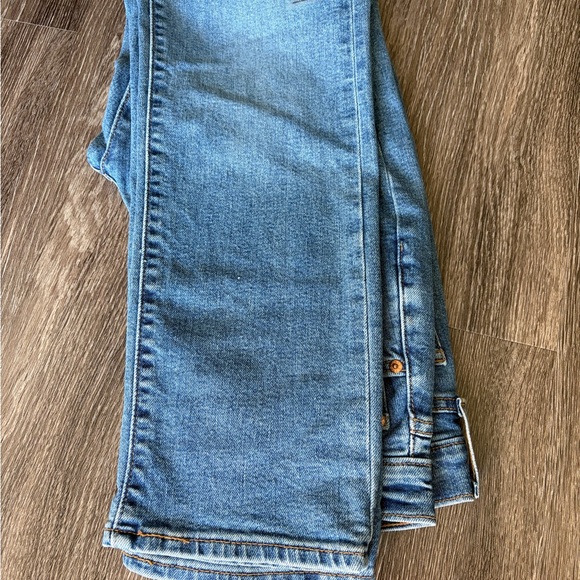 Levi's Wedge Straight Ankle Women's Blue Jeans - Picture 5 of 5